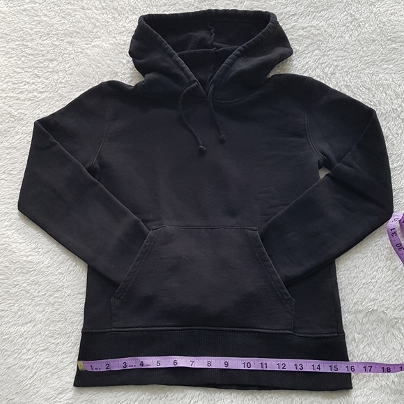 H&M Divided comfy black hoodie size 6 - Picture 7 of 9